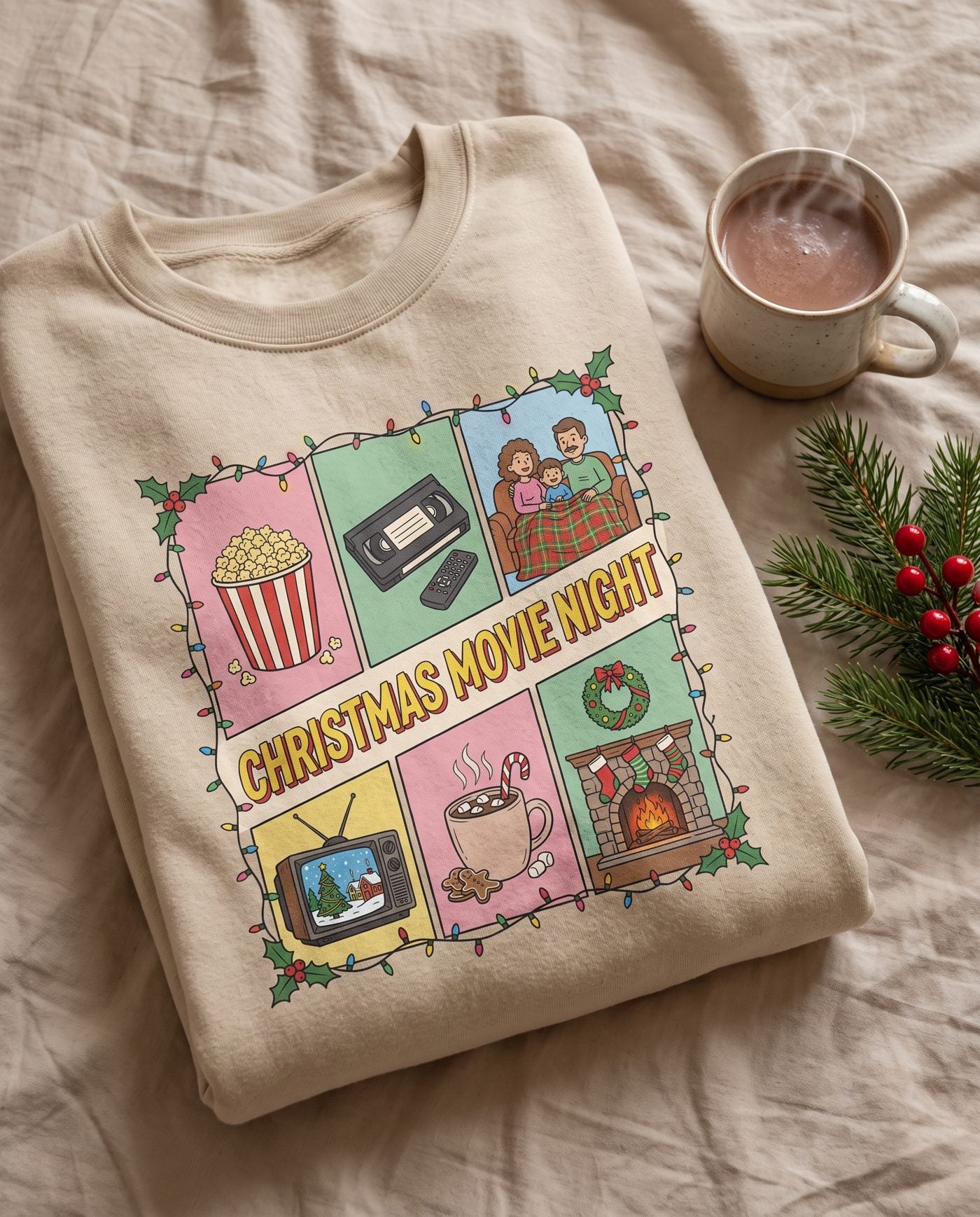 Soft fleece print