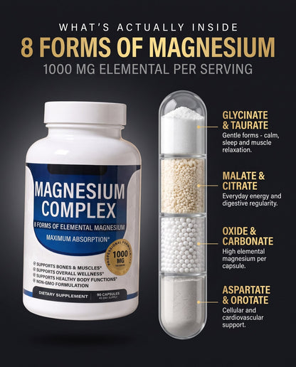 Selene Magnesium Complex for Women: Sleep, Stress & Hormone Balance